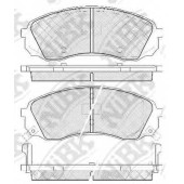 Колодки тормозные дисковые передний для HYUNDAI H-1 Travel(TQ), H-1(TQ) / KIA CARNIVAL / GRAND CARNIVAL(VQ) <b>NiBK PN0458</b>
