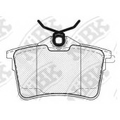 Колодки тормозные дисковые задний для CITROEN BERLINGO(B9) / PEUGEOT 308, PARTNER <b>NiBK PN0472</b>