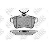 Колодки тормозные дисковые задний для CITROEN C4(B7), DS4, DS5 / PEUGEOT 3008, 308(4A#,4C#), 5008, 508, RCZ <b>NiBK PN0473</b>