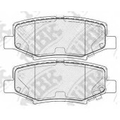 Колодки тормозные дисковые задний для JEEP CHEROKEE(KJ,KK), COMPASS(MK49), WRANGLER(JK,TJ) <b>NiBK PN0497</b>