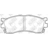 Колодки тормозные дисковые передний для KIA CARENS(FC), CLARUS(GC,K9A), RIO(DC,DC#), SHUMA(FB) <b>NiBK PN0702</b>