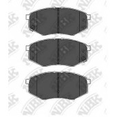 Колодки тормозные дисковые передний <b>NiBK PN0704</b>