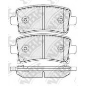 Колодки тормозные дисковые задний для CHEVROLET MALIBU(V300) / OPEL INSIGNIA / SAAB 9-5(YS3G) <b>NiBK PN0840</b>