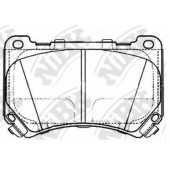 Колодки тормозные дисковые передний <b>NiBK PN11002</b>