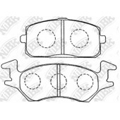 Колодки тормозные дисковые передний <b>NiBK PN1134</b>