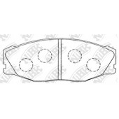 Колодки тормозные дисковые передний для TOYOTA CROWN(GS13#, JZS13#, LS13#, YS13#) <b>NiBK PN1157</b>