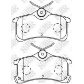 Колодки тормозные дисковые задний для TOYOTA AVENSIS(#T22#), COROLLA(#E11#), CORONA <b>NiBK PN1220</b>
