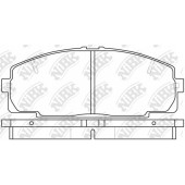 Колодки тормозные дисковые передний для TOYOTA DYNA 100, DYNA, GRANVIA, HIACE <b>NiBK PN1237</b>