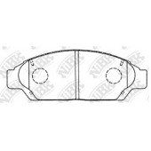 Колодки тормозные дисковые передний <b>NiBK PN1260</b>