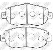 Колодки тормозные дисковые передний для LEXUS GS, IS SportCross, IS, LS, SC / TOYOTA ALTEZZA GITA, ALTEZZA, ARISTO, CHASER, CRESTA, CROWN, MAJESTA, MARK, SUPRA, VEROSSA <b>NiBK PN1324</b>