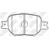 Колодки тормозные дисковые передний для TOYOTA ALLION, BREVIS, CAMRY, CELICA, COROLLA, CROWN, MARK, MATRIX, OPA, VEROSSA, VISTA <b>NiBK PN1430</b>