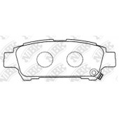 Колодки тормозные дисковые задний для TOYOTA ALPHARD, AVENSIS, ISIS, PREVIA <b>NiBK PN1449</b>