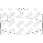 Колодки тормозные дисковые задний для LEXUS LS(UCF30) / TOYOTA CELSIOR(UCF3#) <b>NiBK PN1456</b>
