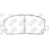 Колодки тормозные дисковые передний для LEXUS RX(MCU15) / TOYOTA KLUGER(#ACU2#,#MCU2#) <b>NiBK PN1457</b>