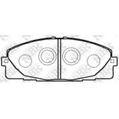 Колодки тормозные дисковые передний для TOYOTA HIACE(KDH2#, LH1#, LXH1#, RZH1#, TRH2#) <b>NiBK PN1516</b>