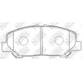 Колодки тормозные дисковые передний для TOYOTA ALPHARD / VELLFIRE(AGH3#, ANH2#, ATH2#, AYH3#, GGH2#, GGH3#) <b>NiBK PN1527</b>