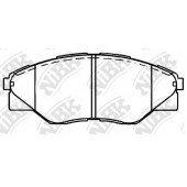 Колодки тормозные дисковые передний для TOYOTA HILUX(GGN#,KUN#,LAN#,TGN#) <b>NiBK PN1802</b>