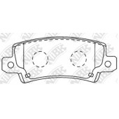 Колодки тормозные дисковые задний для TOYOTA COROLLA(##E11#, #E11#, #E12J#, #E12T#, CDE12#, NDE12#, ZDE12#, ZZE12#) <b>NiBK PN1827</b>