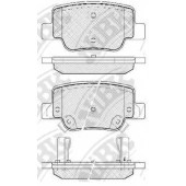 Колодки тормозные дисковые задний для TOYOTA VERSO(#AUR2#,#ZGR2#) <b>NiBK PN1842</b>
