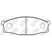 Колодки тормозные дисковые передний для NISSAN ATLAS, CABSTAR(F22,F23,H40,H41,H42) <b>NiBK PN2204</b>