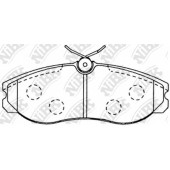 Колодки тормозные дисковые передний для FORD MAVERICK(UDS,UNS) / NISSAN SERENA(C23M), TERRANO(R20), VANETTE(HC 23) <b>NiBK PN2213</b>