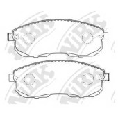 Колодки тормозные дисковые передний <b>NiBK PN2474</b>