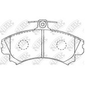 Колодки тормозные дисковые передний для MITSUBISHI CARISMA(DA#), SPACE STAR(DG#A) / VOLVO S40(VS), V40(VW) <b>NiBK PN3090</b>