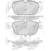 Колодки тормозные дисковые передний <b>NiBK PN42001</b>