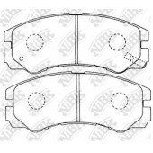 Колодки тормозные дисковые передний для ISUZU MU(#U#), TROOPER(UB), VEHICROSS(#U#) / OPEL FRONTERA(5#MWL4,5#SUD2,6B#), MONTEREY(UBS#) <b>NiBK PN4258</b>