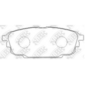 Колодки тормозные дисковые задний <b>NiBK PN5476</b>