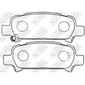 Колодки тормозные дисковые задний для SUBARU FORESTER(SF,SG), IMPREZA(GC,GD,GF,GFC,GG), LEGACY(B13#,BE,BH,BL,BP), OUTBACK(BE,BH) <b>NiBK PN7415</b>