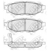 Колодки тормозные дисковые задний для SUBARU BRZ, FORESTER(SH,SJ), IMPREZA(G3,GH,GR), LEGACY(B13#,BL,BM,BP,BR), OUTBACK(BL,BM,BP,BR), XV <b>NiBK PN7501</b>