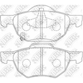 Колодки тормозные дисковые передний для HONDA ACCORD(CF,CL,CM) <b>NiBK PN8125</b>