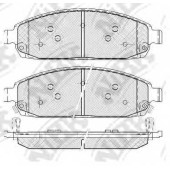 Колодки тормозные дисковые передний для JEEP COMMANDER(XK), GRAND CHEROKEE(WH,WK) <b>NiBK PN8491</b>