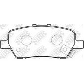 Колодки тормозные дисковые задний для HONDA ODYSSEY(RB#), STEPWGN(DBA-RG#), STREAM <b>NiBK PN8506</b>