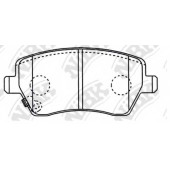 Колодки тормозные дисковые передний для NISSAN MICRA, NOTE / OPEL AGILA / RENAULT CLIO, DUSTER, KANGOO Express, KANGOO, LOGAN, MODUS / SUZUKI SPLASH, SWIFT <b>NiBK PN9805</b>