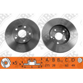 Тормозной диск NiBK RN1009