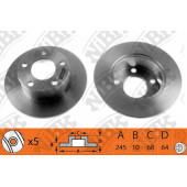 Тормозной диск NiBK RN1049
