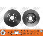 Тормозной диск NiBK RN1059