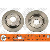 Тормозной диск NiBK RN1078