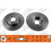 Тормозной диск NiBK RN1126