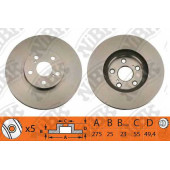 Тормозной диск NiBK RN1142