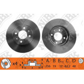 Тормозной диск NiBK RN1199