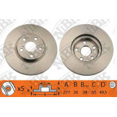 Тормозной диск NiBK RN1200