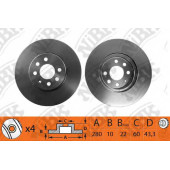 Тормозной диск NiBK RN1202