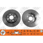 Тормозной диск NiBK RN1214