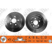 Тормозной диск NiBK RN1229