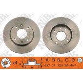 Тормозной диск NiBK RN1230