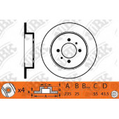 Тормозной диск NiBK RN1311
