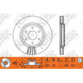 Тормозной диск NiBK RN1317